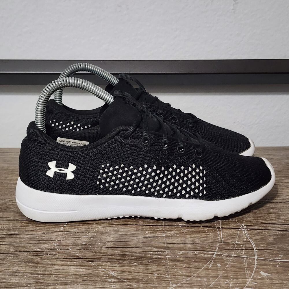 Under Armour Rapid LE Women's Athletic Running Shoes Sneakers Size 6.5 Black - Picture 3 of 9
